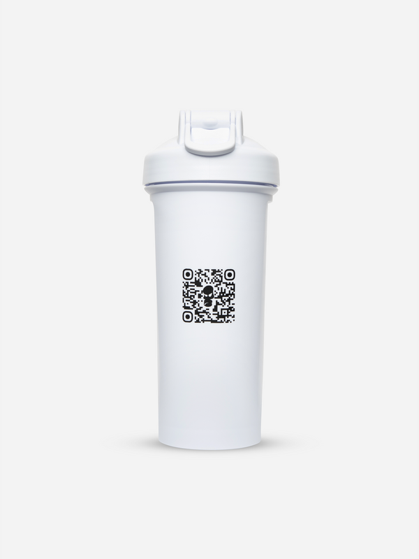 Trench Warfare Shaker Bottle (White/Black)