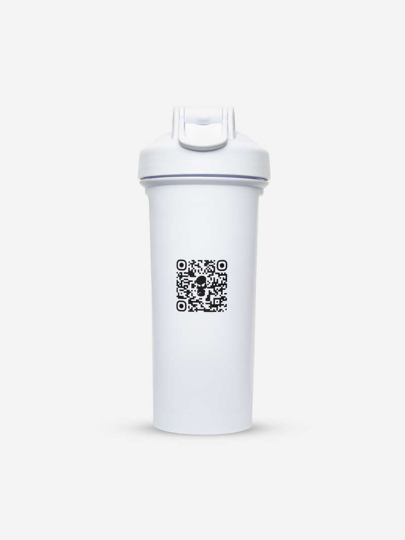 Trench Warfare Shaker Bottle (White/Black)